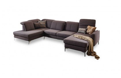 Toronto Lounge von Carina - Wohnlandschaft Variante links brown