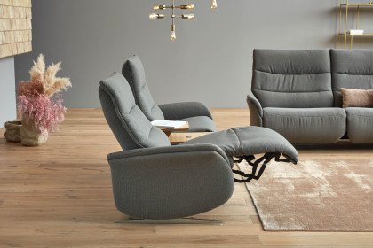 4051 von Himolla - Polster-Duo grey