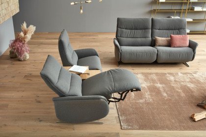 4051 von Himolla - Polster-Duo grey