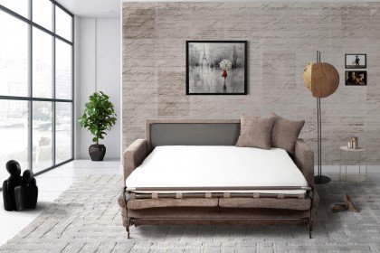 Alba von Grant Factory - Schlafsofa braun