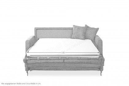 Alba von Grant Factory - Schlafsofa braun