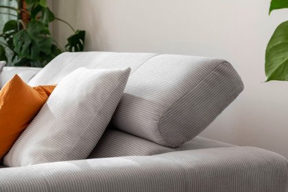 Casablanca von Ole Gunderson - Polsterecke Variante links silber