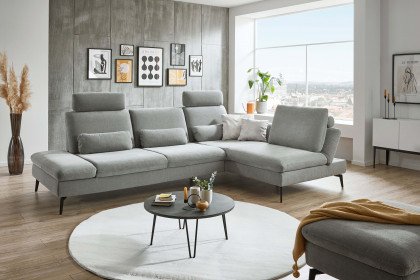 MP-IN23099 von Megapol - Ecksofa Variante rechts alu