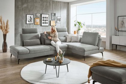 MP-IN23099 von Megapol - Ecksofa Variante rechts alu