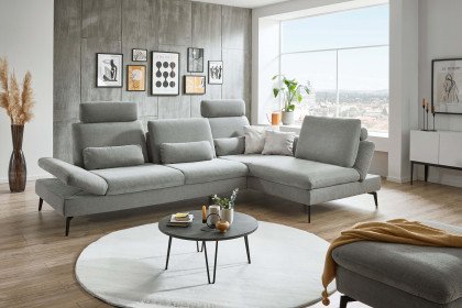 MP-IN23099 von Megapol - Ecksofa Variante rechts alu