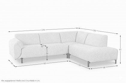 Fez von Grant Factory - Polstergarnitur rechts beige