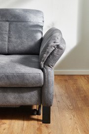 1212 von Carina - Polstersofa Variante links grey