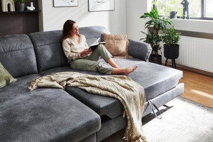 1212 von Carina - Polstersofa Variante links grey