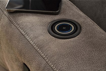 Doppio von Job - Ecksofa Ausführung rechts dunkelbraun