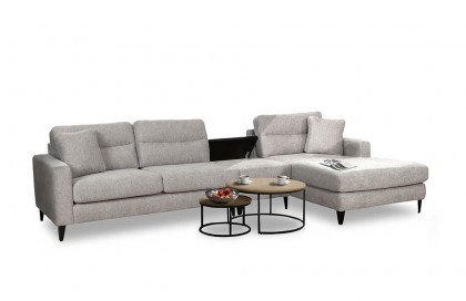 Lima von Grant Factory - Eckcouch rechts hellgrau