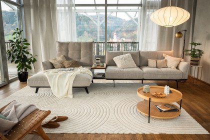 Caltha von ADA Mindful Living - Ecksofa links oyster-white