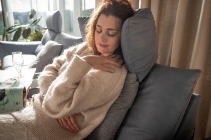 Salvia von ADA Mindful Living - Eckgarnitur rechts pastel-blue