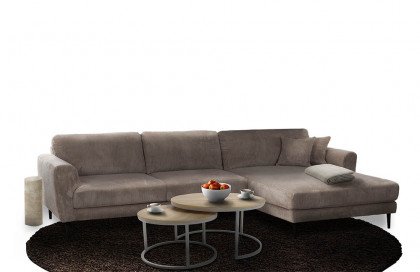 Malibu-LE24 von Grant Factory - Ecksofa rechts taupe