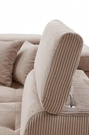 Fondi von Matex - Wohnlandschaft rechts braun