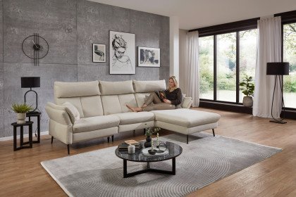 Monopoli von Polsteria - Polsterecke rechts creme