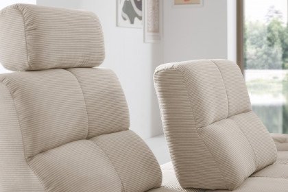 MR Marlo von Musterring - Eckcouch Variante rechts weiß