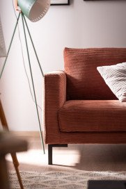 Valentino-LE24 von ADA Mindful Living - Polsterecke rechts copper-brown