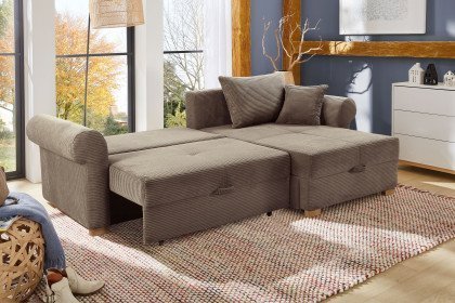 List von Job - Ecksofa Ausführung rechts taupe