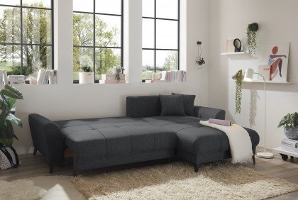 Bern-LE24 von ED-Lifestyle - Ecksofa rechts anthrazit