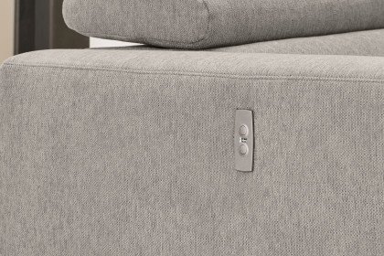 San Marino von Job - Ecksofa Ausführung rechts grau