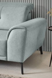 Santo von Candy - Polsterecke Ausführung links light-blue