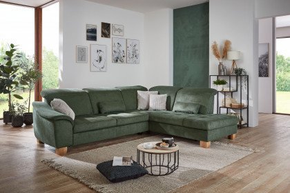 PP-LA23145 von Polipol - Ecksofa rechts moos