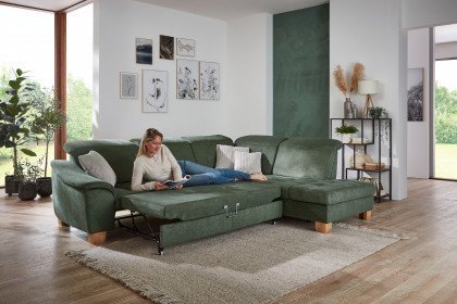 PP-LA23145 von Polipol - Ecksofa rechts moos