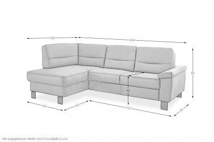 PP-PF23172 von Polipol - Ecksofa Variante links zimt