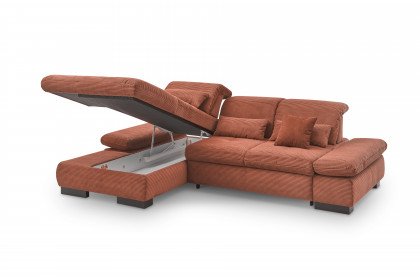 SO 4100 von set one by Musterring - Ecksofa Variante links kupfer