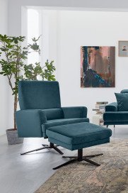 MR 4580 von Musterring - Polster-Duo blue-grey