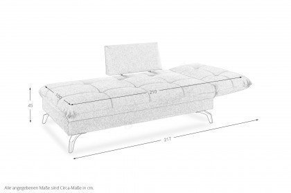 Gina von Bali - Recamiere in Mint