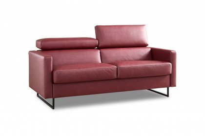 Alina von Bali - Schlafsofa dunkelrot
