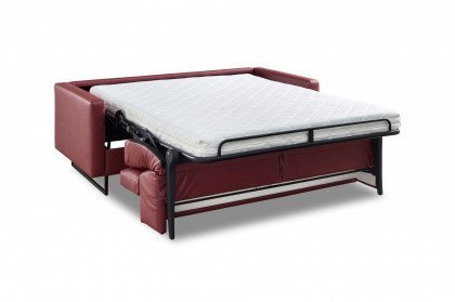 Alina von Bali - Schlafsofa dunkelrot