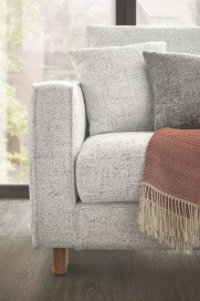 Genoa von Primavera Furniture - Polsterecke rechts silver