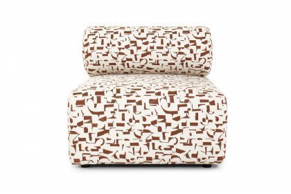 Caviana von Easy Sofa - Sessel braun-beige