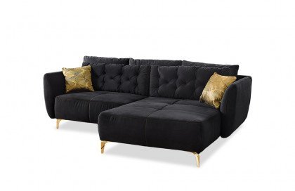 Salome von Job - Ecksofa Variante rechts schwarz