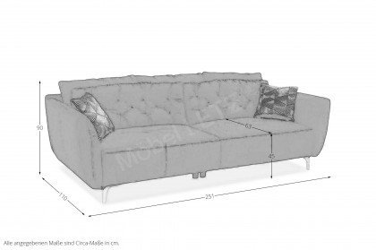 Sheyla von Job - Sofa schwarz