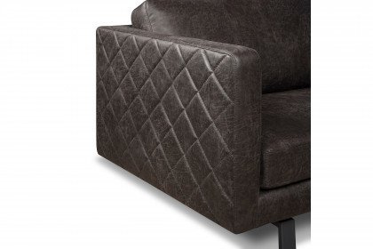 Aragon-LE25 von Het Anker - Ledersofa antraciet