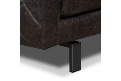 Aragon-LE25 von Het Anker - Ledersofa antraciet