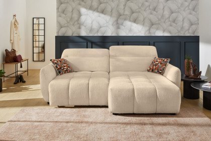Zoom von Job - Ecksofa Ausführung rechts beige