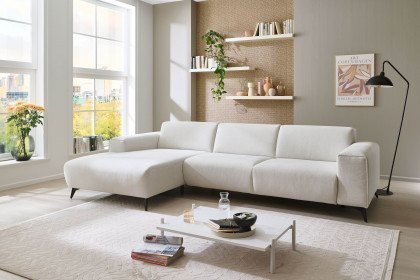 MP-IN24031 von Megapol - Ecksofa Variante links weiß