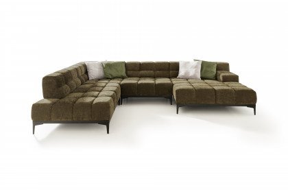 Oasis-LE24 von designwerk - Wohnlandschaft links bronzo