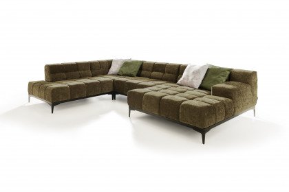 Oasis-LE24 von designwerk - Wohnlandschaft links bronzo