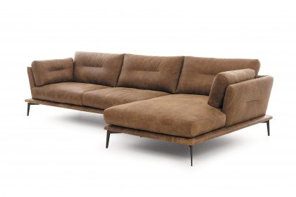 Mitch von Het Anker - Ledergarnitur rechts brown-rhum