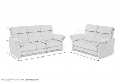 Savona von Schröno - Polstergarnitur amaretto