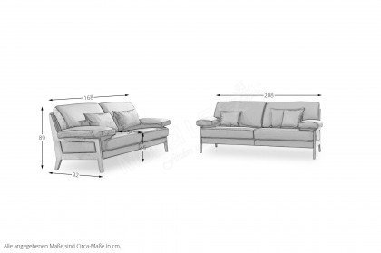 Catania von Schröno - Leder-Ensemble amber