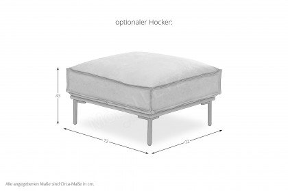 Sion von Het Anker - Ledersofa caramel