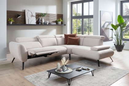 Calais von Poco - Polstersofa Variante rechts beige