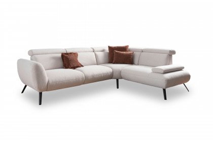 Calais von Poco - Polstersofa Variante rechts beige