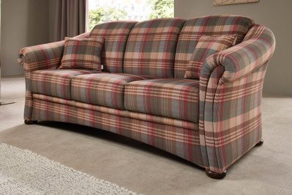 Trient von Schröno - Polstergarnitur rot-grün-kariert
